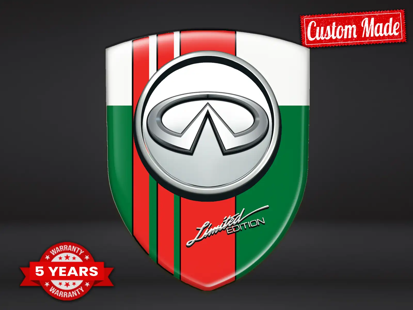 Infiniti Stickers Pare-Brise Max Durable Style Pro